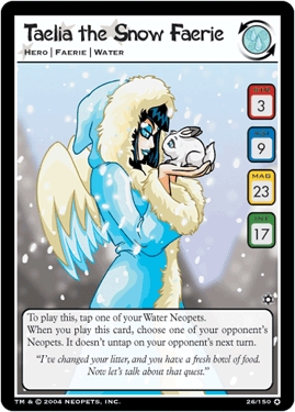 Taelia the Snow Faerie - Foil